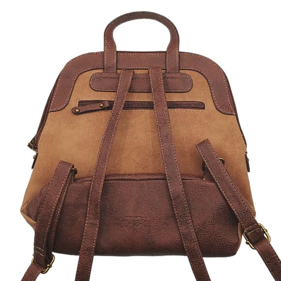 B.O.C. Born Oakley Backpack Saddle Brown Western Whipstitch Coastal Cowgirl
